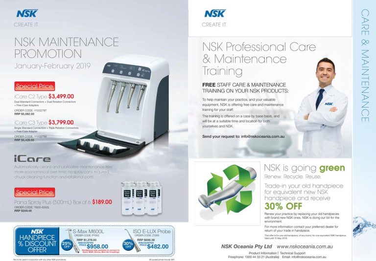 NSK | Dental Depot | Dental Equipment For Sale